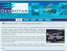 Tablet Screenshot of georotar.pl